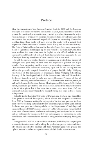 Principles of German Criminal Procedure