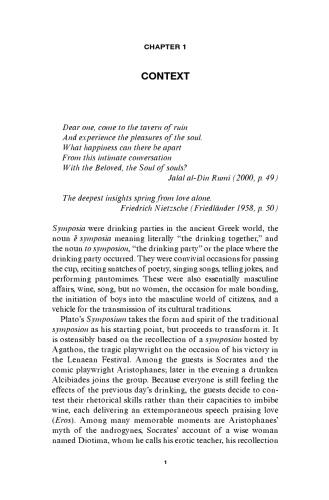 Plato’s Symposium: A Reader’s Guide