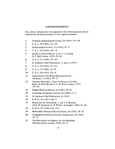 Reformation Studies