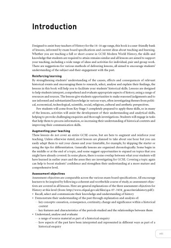 Resources for Teaching History: 14–16