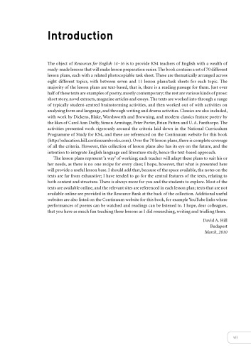 Resources for Teaching English: 14–16