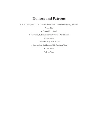 Mammals of Africa Volume I: Introductory Chapters and Afrotheria