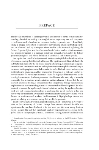 Emissions Trading Schemes: Markets, States and Law