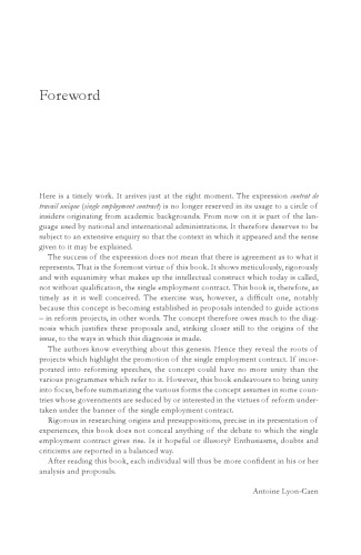 Towards the Single Employment Contract: Comparative Reflections