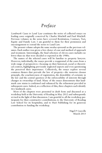Landmark Cases in Land Law