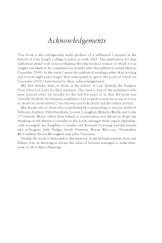 Discrimination, Equality and the Law