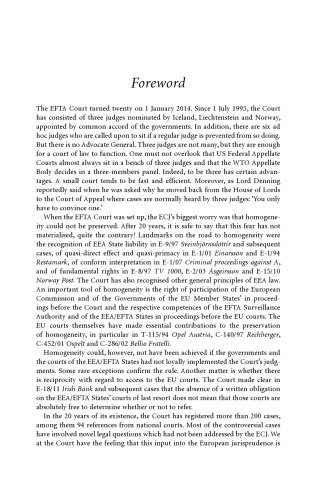 The EEA and the EFTA Court: Decentred Integration