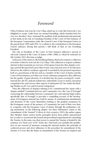 EU Law and Integration: Twenty Years of Judicial Application of EU Law