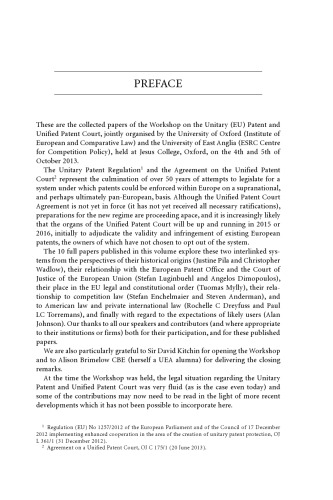 The Unitary EU Patent System