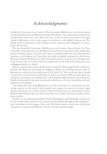 Law, Society and Transition in Myanmar