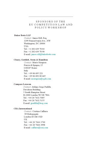 European Competition Law Annual 2012: Competition, Regulation and Public Policies