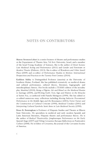 A Cultural History of Theatre in the Middle Ages Volume 2