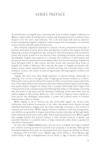 A Cultural History of Tragedy in the Middle Ages Volume 2
