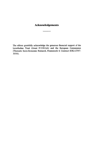 Citizenship and Governance in the European Union