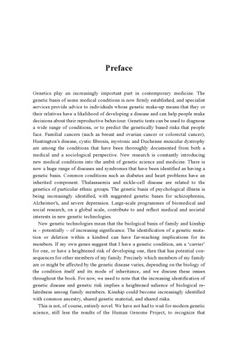 Risky Relations: Family, Kinship and the New Genetics