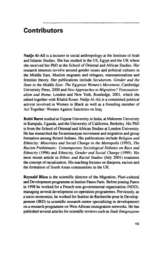The Transnational Family: New European Frontiers and Global Networks