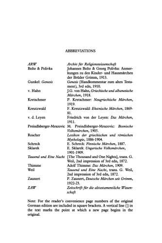 The Folktale in the Old Testament