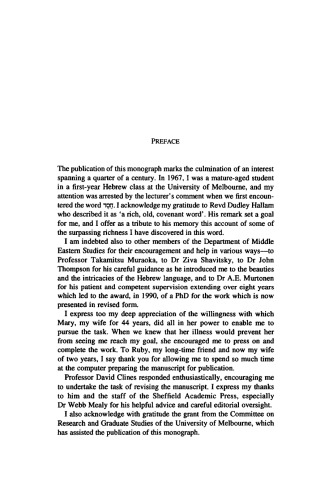 The Word “Hesed” in the Hebrew Bible