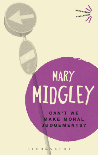 Can’t We Make Moral Judgements?