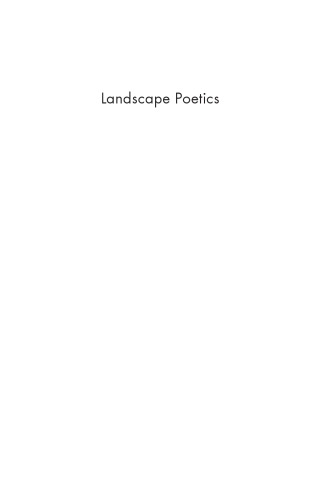 Landscape Poetics: Scottish Textual Practice 1928–Present