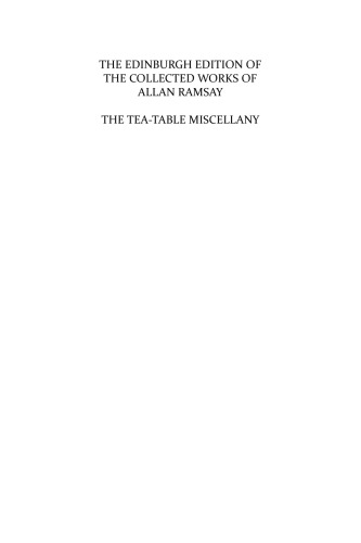 The Tea-Table Miscellany