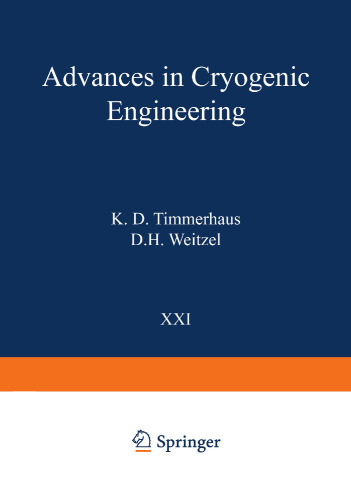 Advances in Cryogenic Engineering