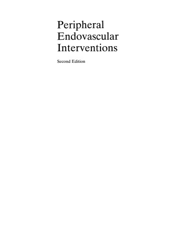 Peripheral Endovascular Interventions