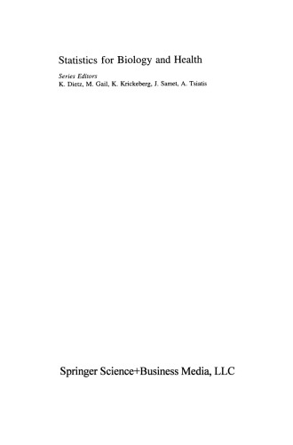 Statistical Methods in Bioinformatics: An Introduction