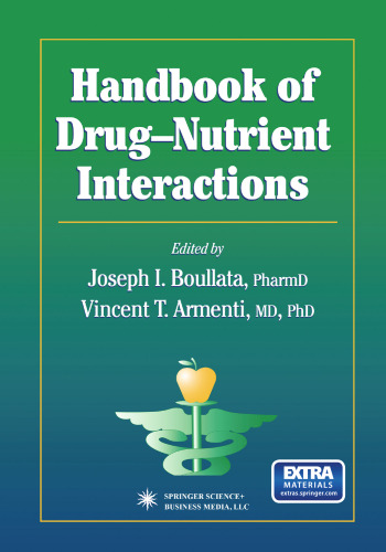 Handbook of Drug-Nutrient Interactions