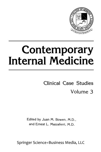 Contemporary Internal Medicine: Clinical Case Studies