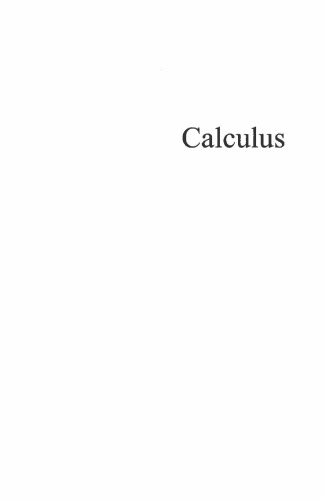 , Calculus 2012