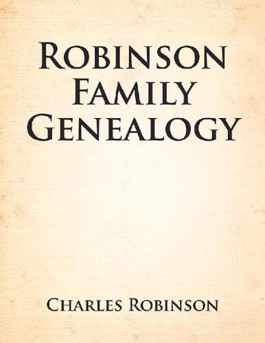 Robinson Family Genealogy