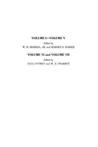 The Vitamins. Chemistry, Physiology, Pathology, Methods