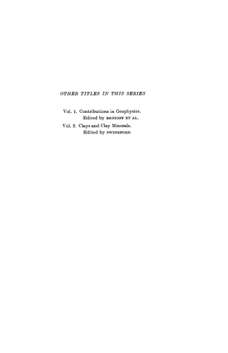 Principles of Geochemical Prospecting. Techniques of Prospecting for Non-Ferrous Ores and Rare Metals