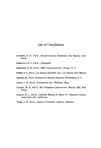 Thermodynamic Tables, Bibliography, and Property File. Sections VII, VIII, and IX