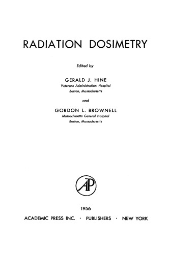 Radiation Dosimetry