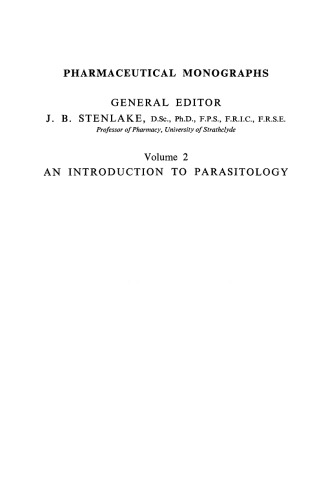 An Introduction to Parasitology