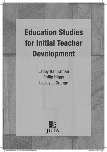 Education Studies for Initial Teacher Eduation