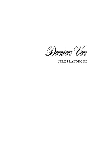 Derniers Vers