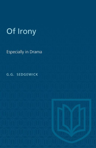 Of Irony: Especially in Drama