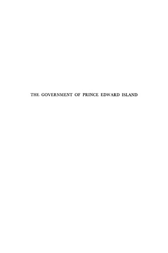The Government of Prince Edward Island