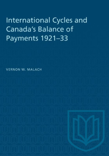 International Cycles and Canada's Balance of Payments 1921–33