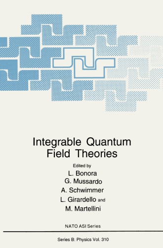 Integrable Quantum Field Theories