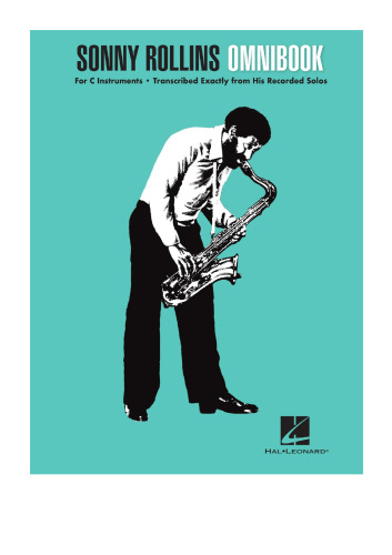 SONNY ROLLINS OMNIBOOK in C