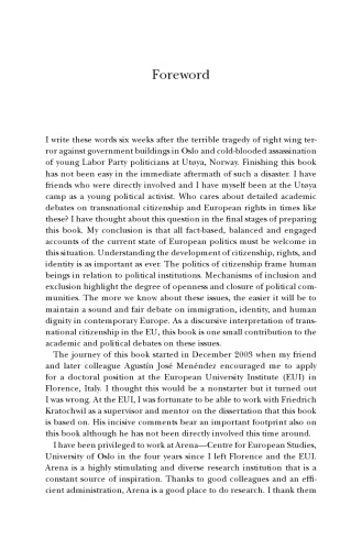 Transnational Citizenship in the European Union: Past, Present, and Future