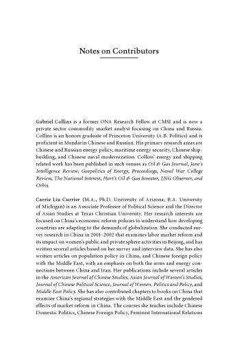 China’s Energy Relations with the Developing World
