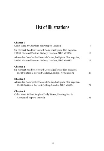 A British Anarchist Tradition: Herbert Read, Alex Comfort and Colin Ward
