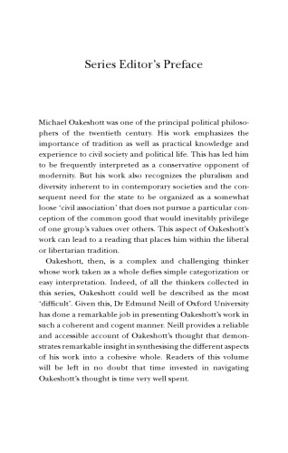 Michael Oakeshott