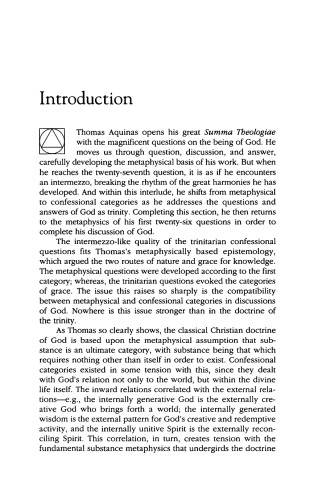Trinity in Process: A Relational Theology of God