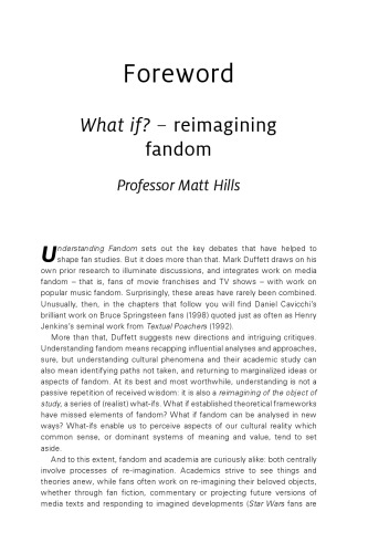 Understanding Fandom: An introduction to the stud
